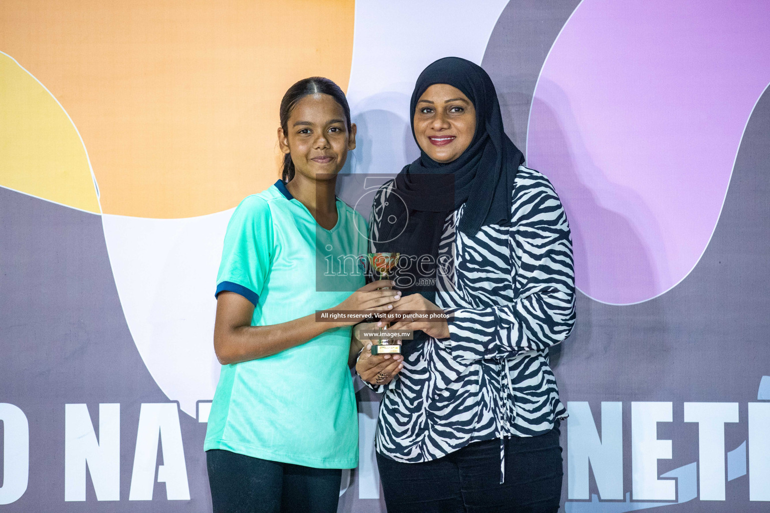 Day 6 of 20th Milo National Netball Tournament 2023, held in Synthetic Netball Court, Male', Maldives on 4th June 2023 Photos: Nausham Waheed/ Images.mv