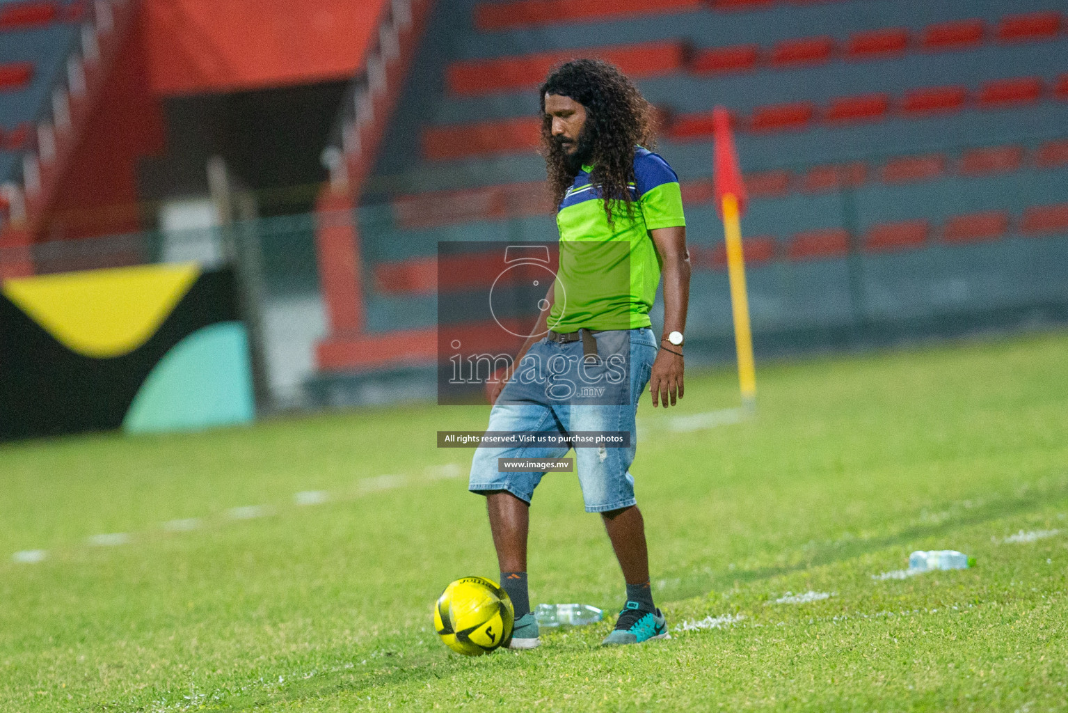 Iskandhar School vs Ghaazee School in MAMEN Inter School Football Tournament 2019 (U13) in Male, Maldives on 19th April 2019 Photos: Suadh Abdul Sattar /images.mv