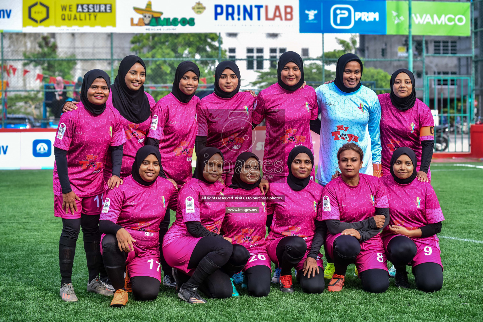 WAMCO vs Club MYS in Eighteen Thirty Women's Futsal Fiesta 2022 was held in Hulhumale', Maldives on Wednesday, 12th October 2022. Photos: Nausham Waheed / images.mv