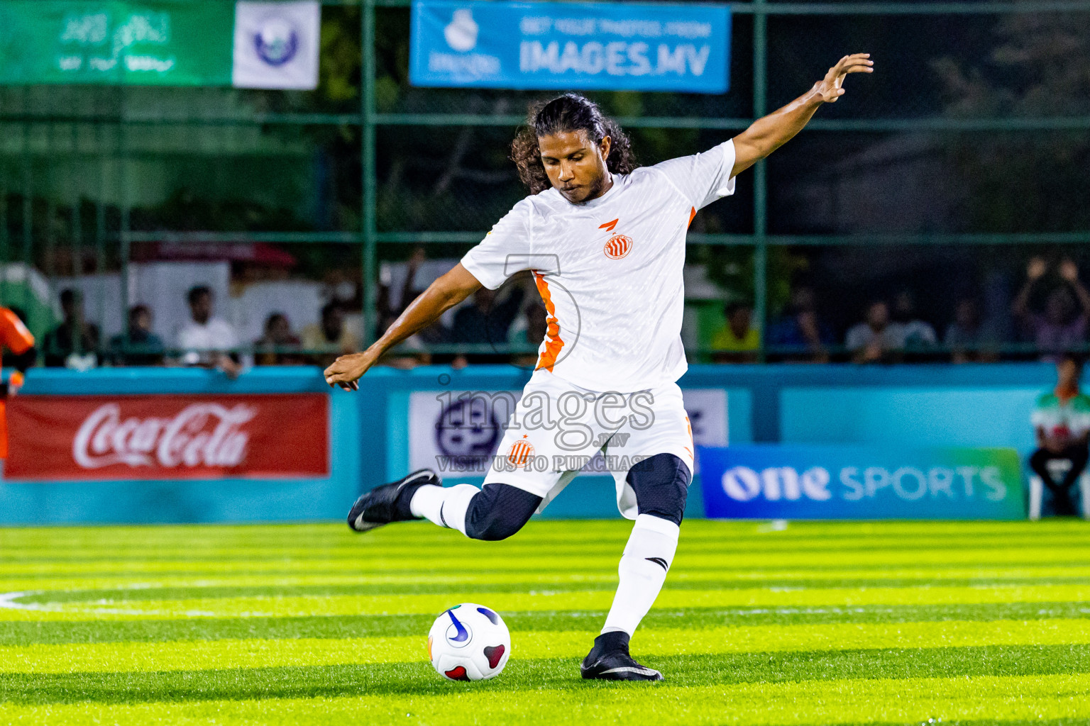 Dee Ess Jay SC vs Much Black in Day 2 of Laamehi Dhiggaru Ekuveri Futsal Challenge 2024 was held on Saturday, 27th July 2024, at Dhiggaru Futsal Ground, Dhiggaru, Maldives Photos: Nausham Waheed / images.mv