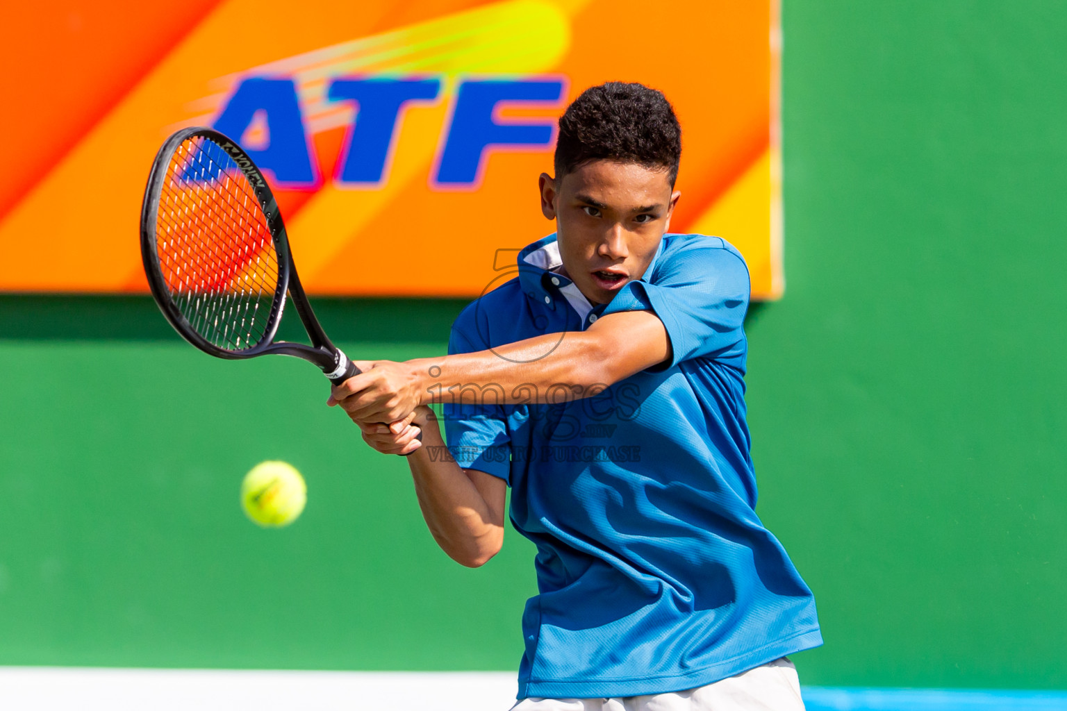 Day 3 of ATF Maldives Junior Open Tennis was held in Male' Tennis Court, Male', Maldives on Wednesday, 11th December 2024. Photos: Nausham Waheed / images.mv