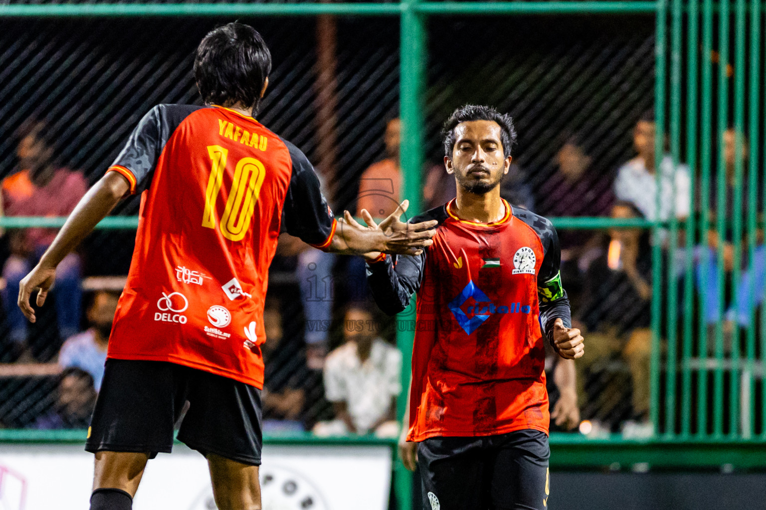 BG Sports Club vs FC Calms Blue in Day 3 of BG Futsal Challenge 2024 was held on Thursday, 14th March 2024, in Male', Maldives Photos: Nausham Waheed / images.mv