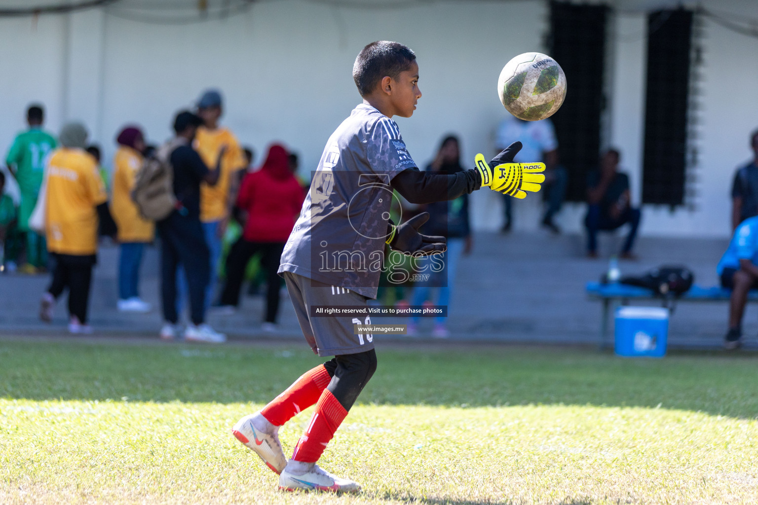 Day 3 of Nestle Kids Football Fiesta, held in Henveyru Football Stadium, Male', Maldives on Friday, 13th October 2023 Photos: Nausham Waheed/ images.mv