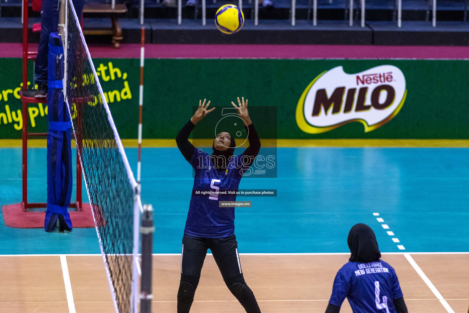 Volleyball Association Cup 2022-Women's Division-Match Day 4 was held in Male', Maldives on Friday, 27th May 2022 at Social Center Indoor Hall. Photos By: Ismail Thoriq/images.mv