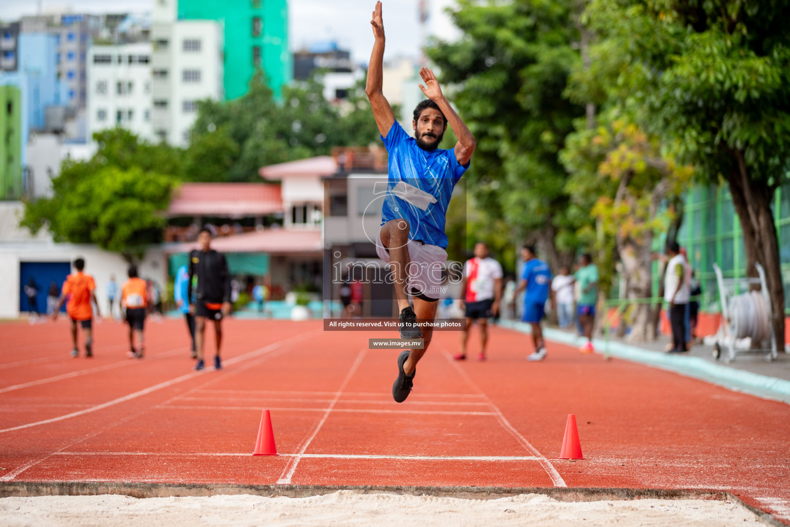 Day 2 of National Athletics Championship 2023 was held in Ekuveni Track at Male', Maldives on Friday, 24th November 2023. Photos: Hassan Simah / images.mv