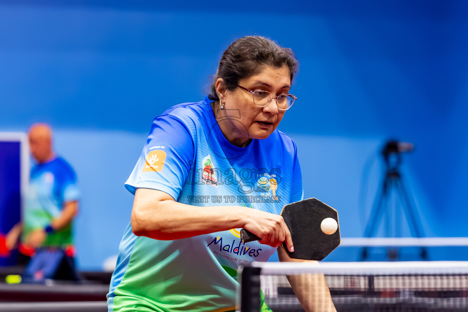 Day 3 of 1st Thoddoo Masters Table Tennis Tournament was held on Saturday, 23rd August 2025 in AA Thoddoo, Maldives. Photos: Nausham Waheed / images.mv