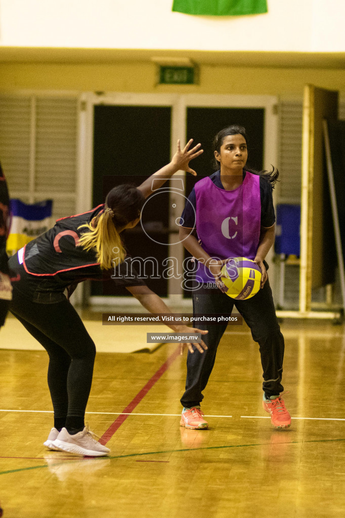 Kulhudhuffushi Youth & R.C vs Shining Star Sports Club in the Semi Finals of Milo National Netball Tournament 2021 held on 3 December 2021 in Male', Maldives, photos by Maanish