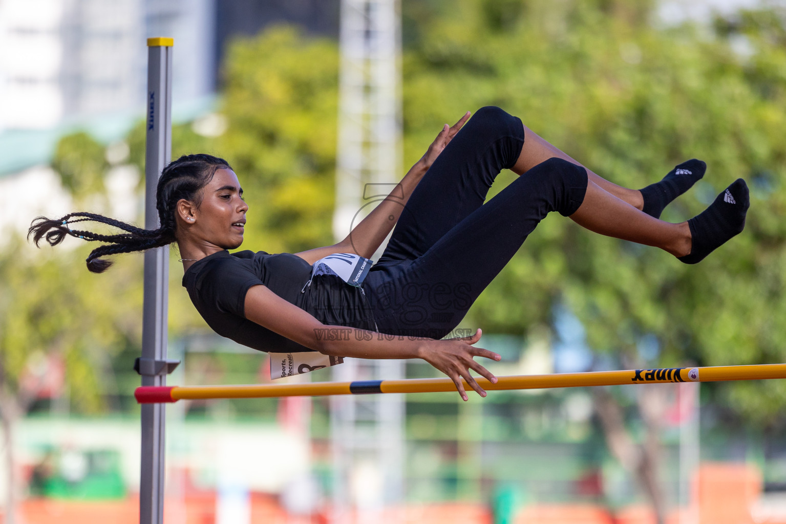 Day 1 of 33rd National Athletics Championship was held in Ekuveni Track at Male', Maldives on Thursday, 5th September 2024. Photos: Shuu Abdul Sattar / images.mv