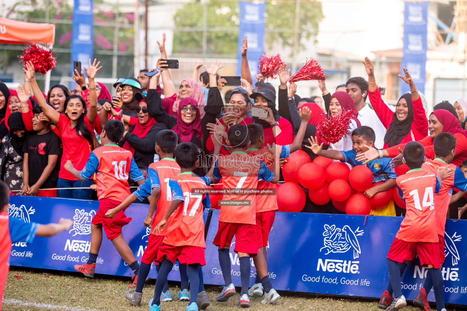 Finals & Closing Ceremony of Nestlé Kids Football Fiesta 2023 held in Male', Maldives on 25 February 2023