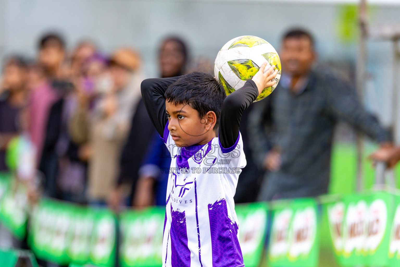 Day 1 of MILO SVAM Juniors 2025 (U-8) was held at Henveiru Stadium in Male', Maldives on Thursday, 26th June 2025. Photos: Mohamed Mahfooz Moosa / images.mv
