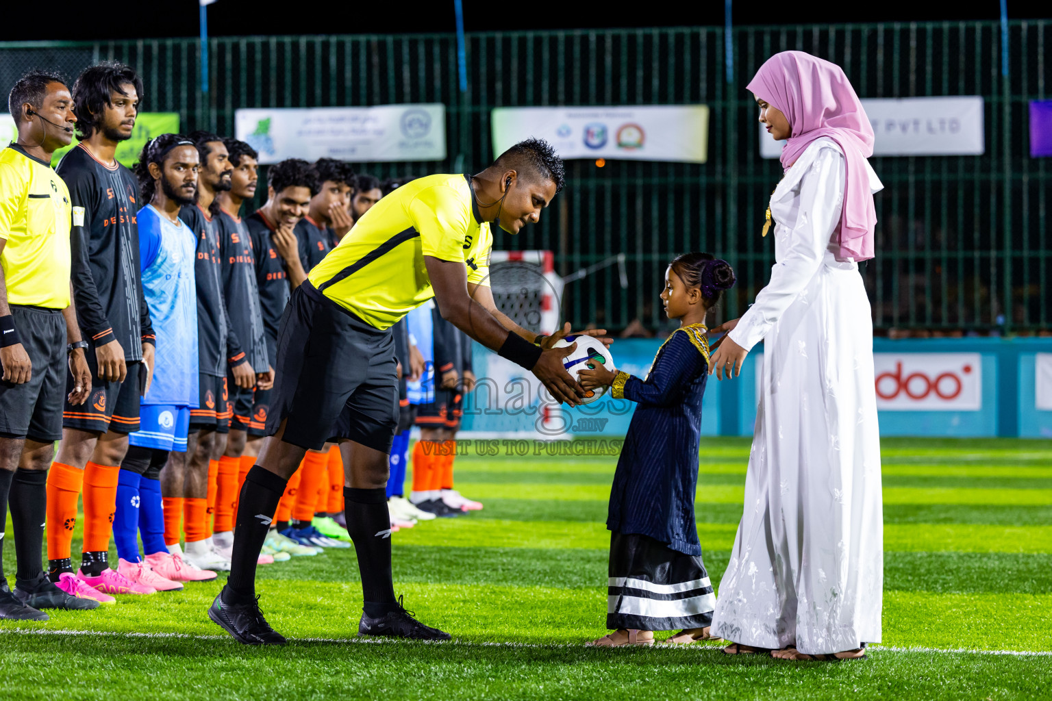 Dee Ess Kay vs Kovigoani in Final of Laamehi Dhiggaru Ekuveri Futsal Challenge 2024 was held on Wednesday, 31st July 2024, at Dhiggaru Futsal Ground, Dhiggaru, Maldives Photos: Nausham Waheed / images.mv