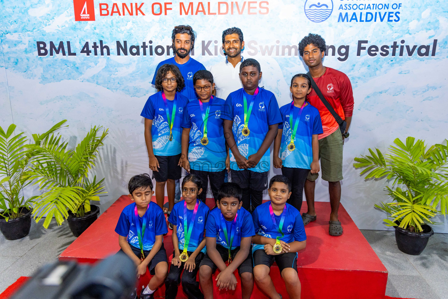 Closing Ceremony of 4th National Kids Swimming Festival 2023 on 9th December 2023, held in Hulhumale', Maldives Photos: Nausham Waheed / Images.mv