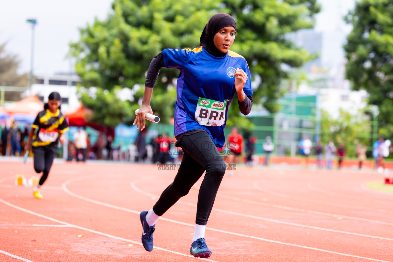 Day 6 of Inter-school Athletics Championship 2025 held in Ekuveni Synthetic Track, Male', Maldives on Sunday, 12th October 2025. Photos by: Nausham Waheed / Images.mv