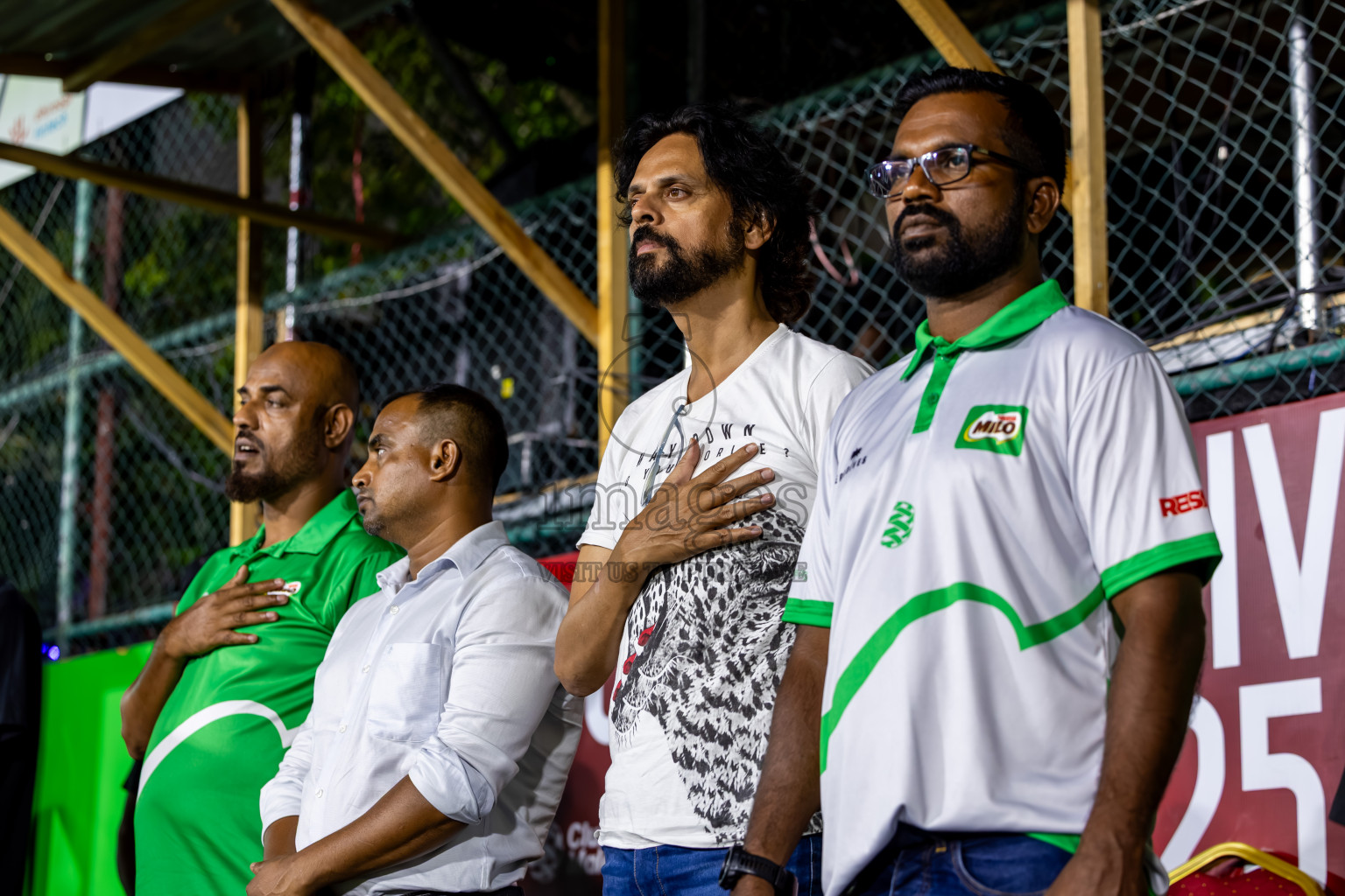Arena vs Hawks in the Final of Milo Sector League 2025 was held in Rehendhi Futsal Ground, Hulhumale', Maldives on Tuesday, 18th November 2025. Photos: Nausham Waheed  / images.mv