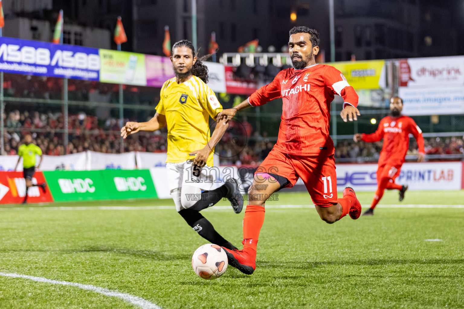 RRC vs STO RC in the Finals of Club Maldives Cup 2025 was held in Rehendhi Futsal Ground, Hulhumale', Maldives on Saturday, 25th October 2025. 
Photos: Hassan Simah / images.mv