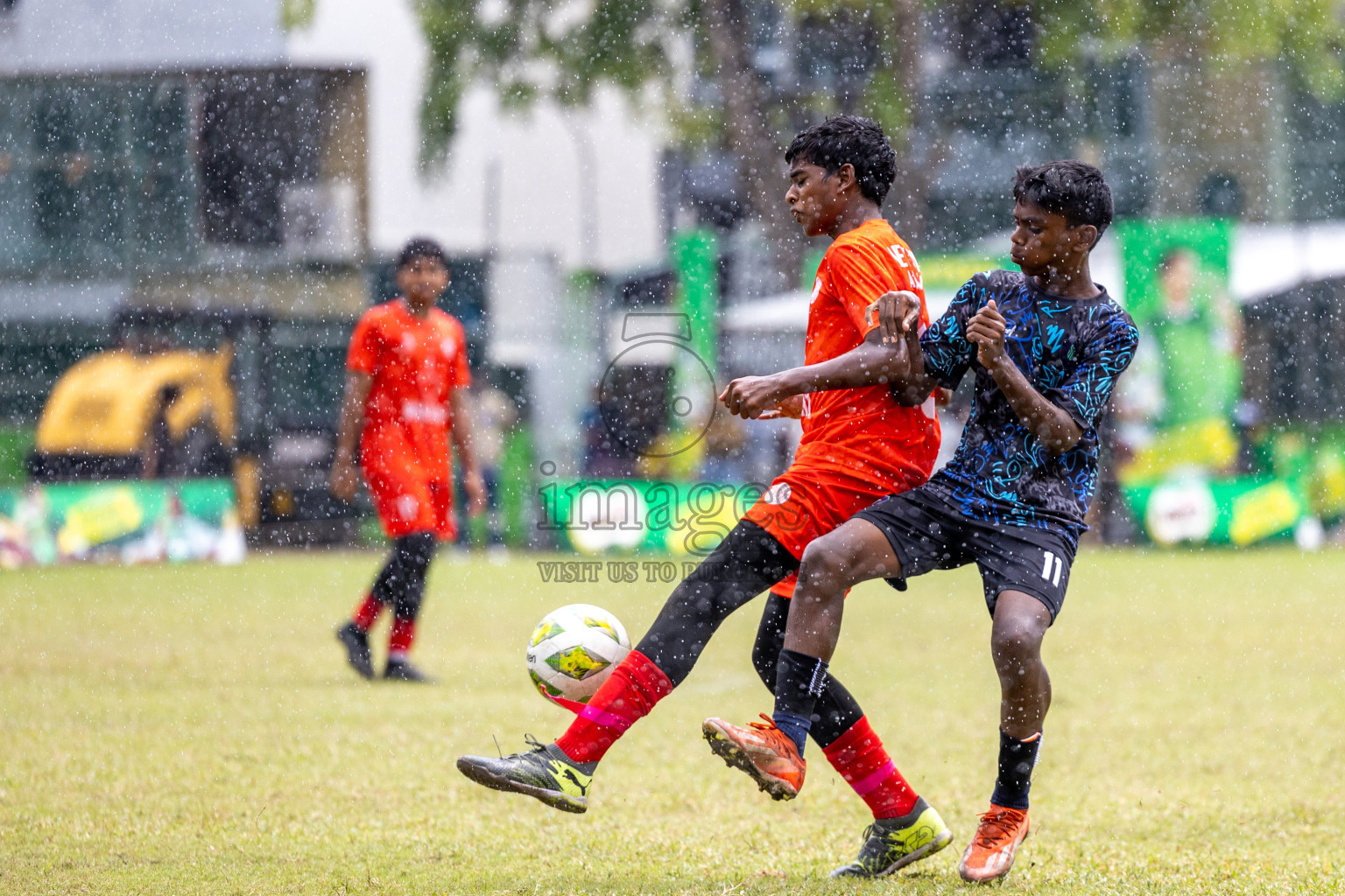 Day 4 of MILO Academy Championship 2024 (U-14) was held in Henveyru Stadium, Male', Maldives on Sunday, 3rd November 2024.
Photos: Ismail Thoriq /  Images.mv