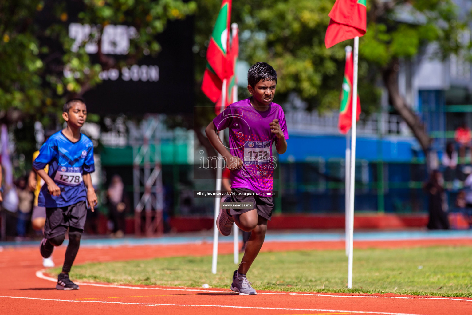 Day 2 of Inter-School Athletics Championship held in Male', Maldives on 24th May 2022. Photos by: Nausham Waheed / images.mv