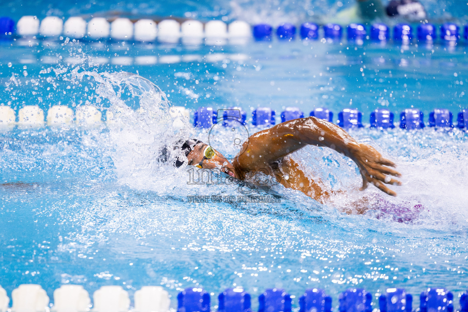 Day 2 of BML 21st Interschool Swimming Competition 2025 was held in Hulhumale' Swimming Pool, Hulhumale', Maldives on Sunday, 12th October 2025. Photos: Ismail Thoriq / images.mv