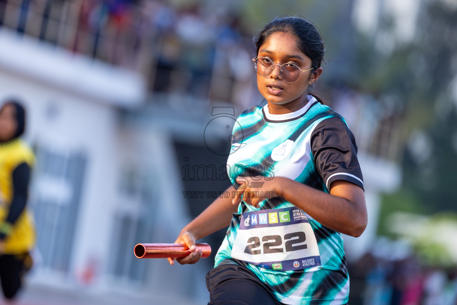 Day 5 of MWSC Interschool Athletics Championships 2024 held in Hulhumale Running Track, Hulhumale, Maldives on Wednesday, 13th November 2024. Photos by: Ismail Thoriq / Images.mv