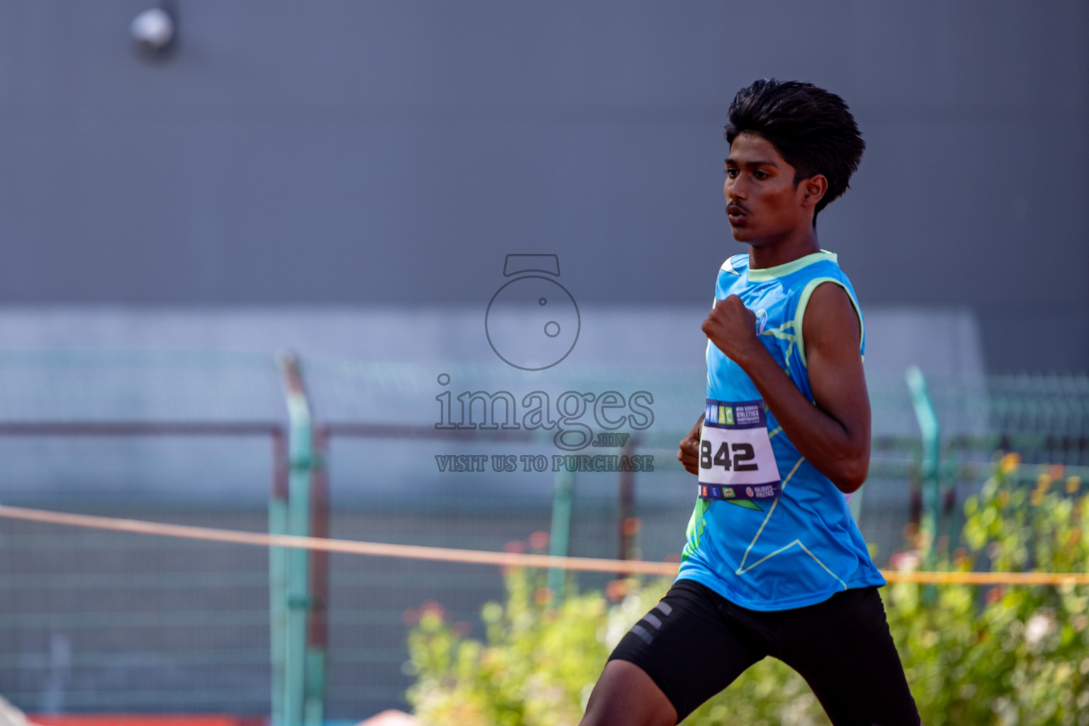 Day 2 of MWSC Interschool Athletics Championships 2024 held in Hulhumale Running Track, Hulhumale, Maldives on Sunday, 10th November 2024. 
Photos by:  Hassan Simah / Images.mv