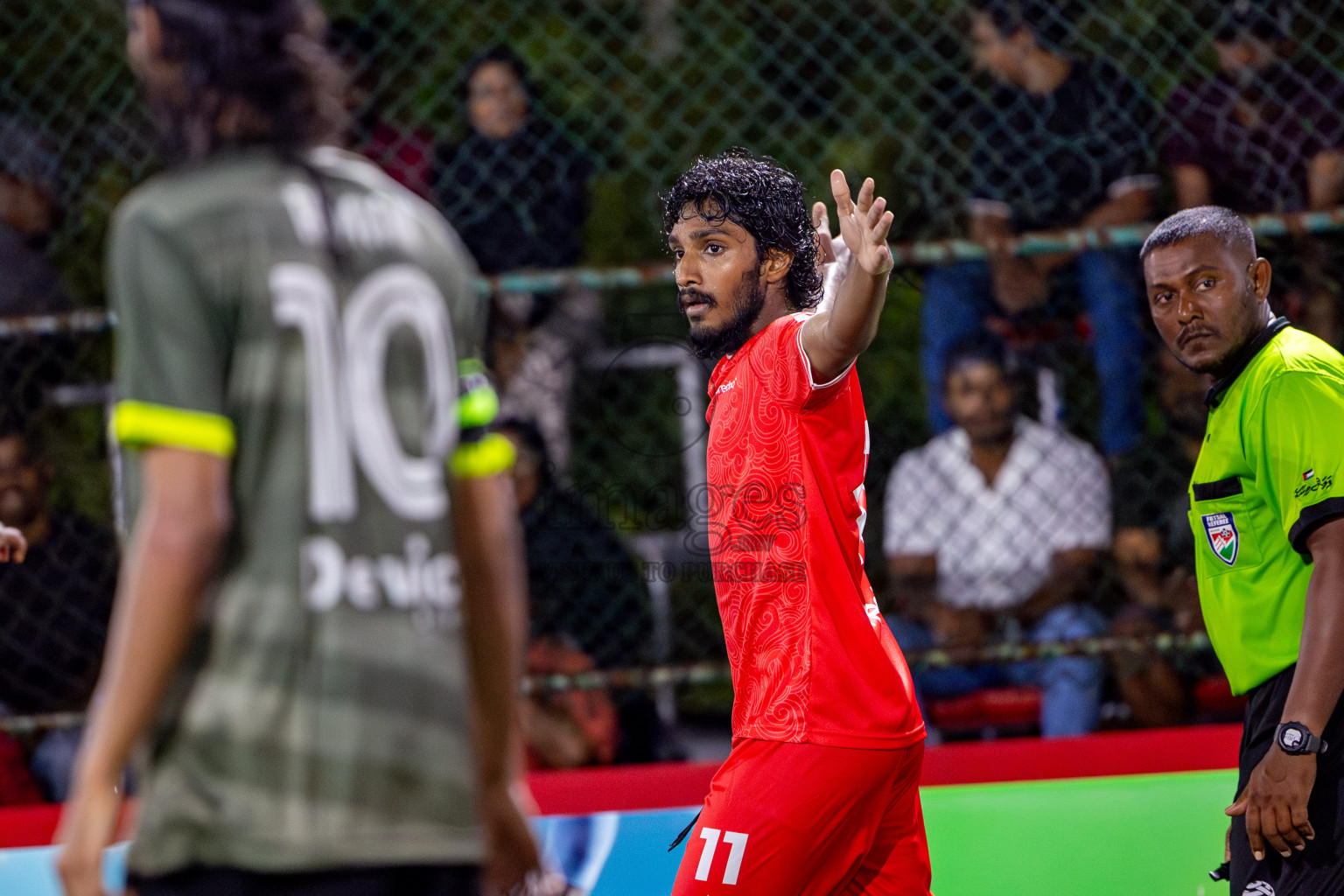 Ooredoo Maldives vs Fahi Rc in Club Maldives Cup 2024 held in Rehendi Futsal Ground, Hulhumale', Maldives on Tuesday, 25th September 2024. Photos: Nausham Waheed/ images.mv