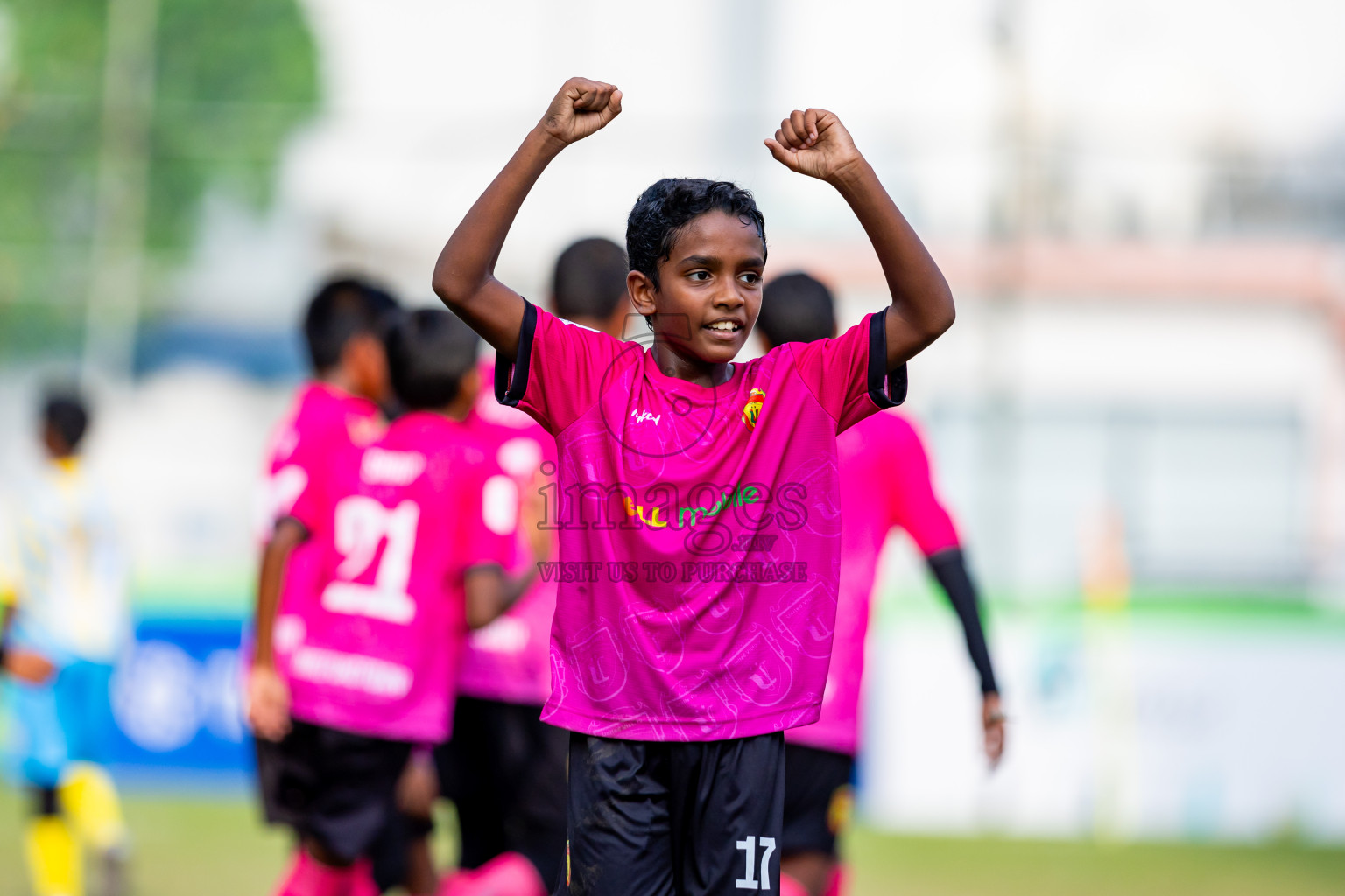 Under 12 United Victory vs Valancia on day 3 of Dhivehi Youth League 2024 held at Henveiru Stadium on Saturday, 23rd November 2024. Photos: Nausham Waheed/ Images.mv