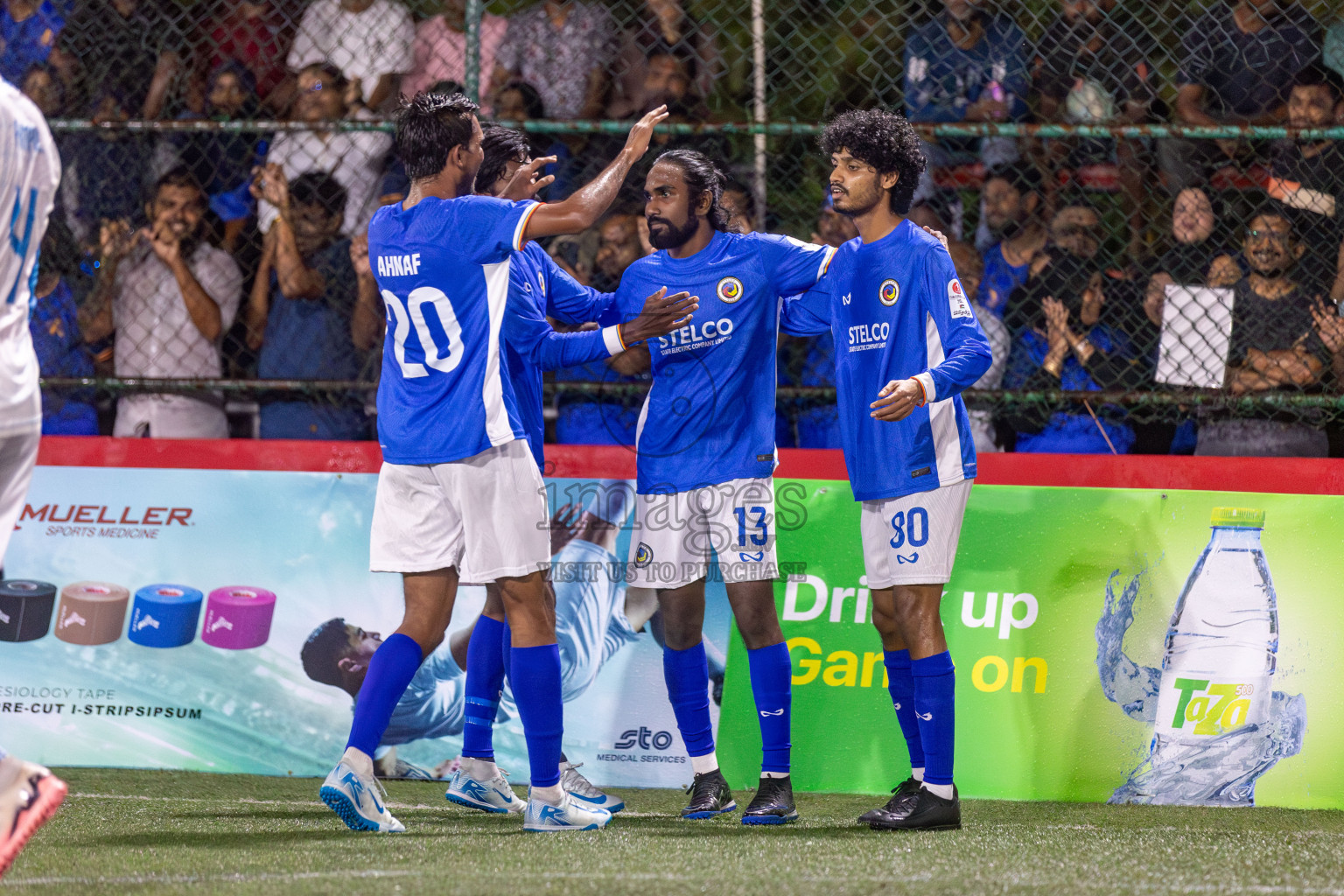 STELCO RC vs Customs RC in Club Maldives Cup 2024 held in Rehendi Futsal Ground, Hulhumale', Maldives on Tuesday, 24th September 2024. 
Photos: Hassan Simah / images.mv