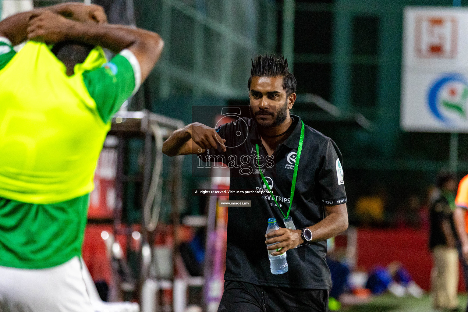 Hulhumale Hospital vs PSM in Club Maldives Cup Classic 2023 held in Hulhumale, Maldives, on Saturday, 22nd July 2023 Photos: Hassan Simah/ images.mv