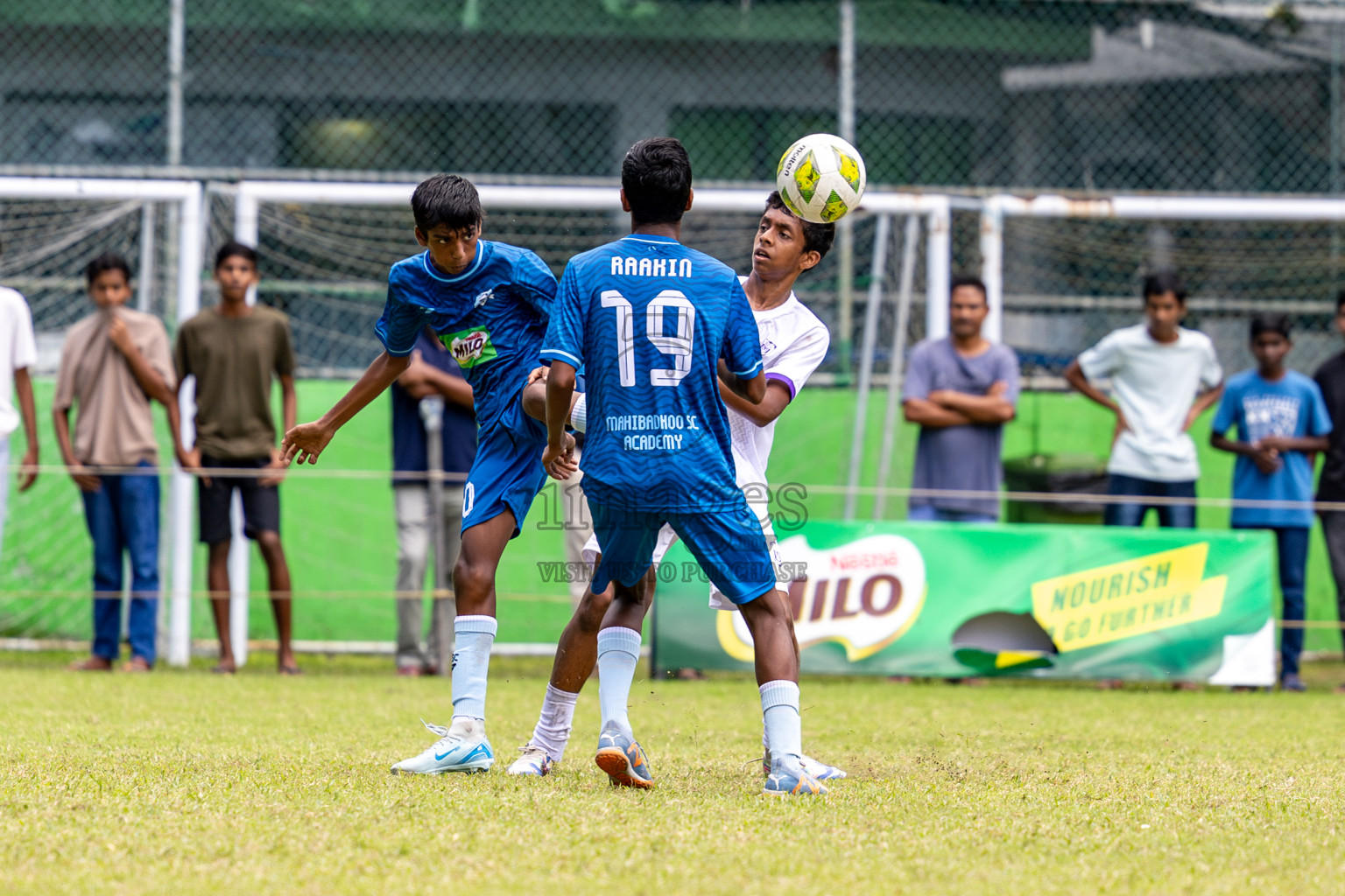 Day 3 of MILO Academy Championship 2024 (U-14) was held in Henveyru Stadium, Male', Maldives on Saturday, 2nd November 2024.
Photos: Hassan Simah / Images.mv