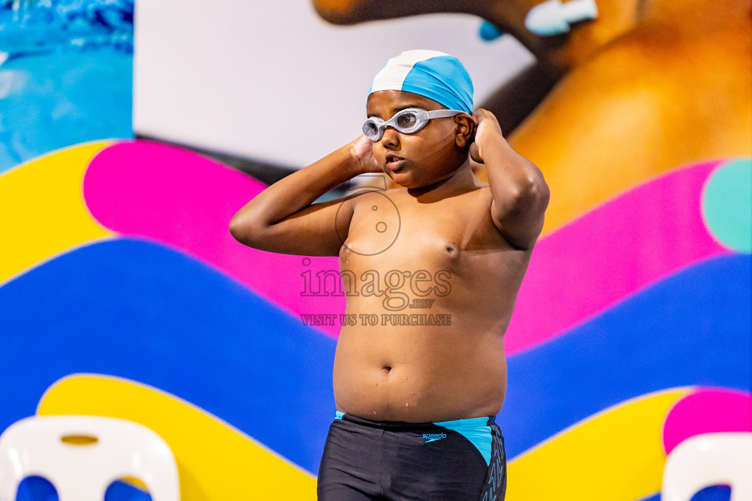 Day 3 of BML 5th National Swimming Kids Festival 2024 held in Hulhumale', Maldives on Wednesday, 20th November 2024. Photos: Nausham Waheed / images.mv