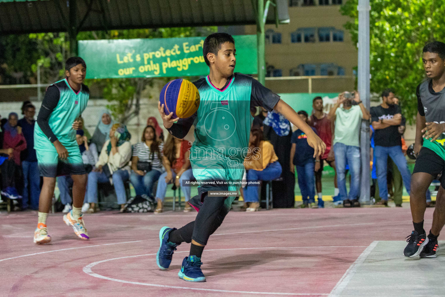 Day2 of Slamdunk by Sosal on 13th April 2023 held in Male'. Photos: Nausham waheed /images.mv