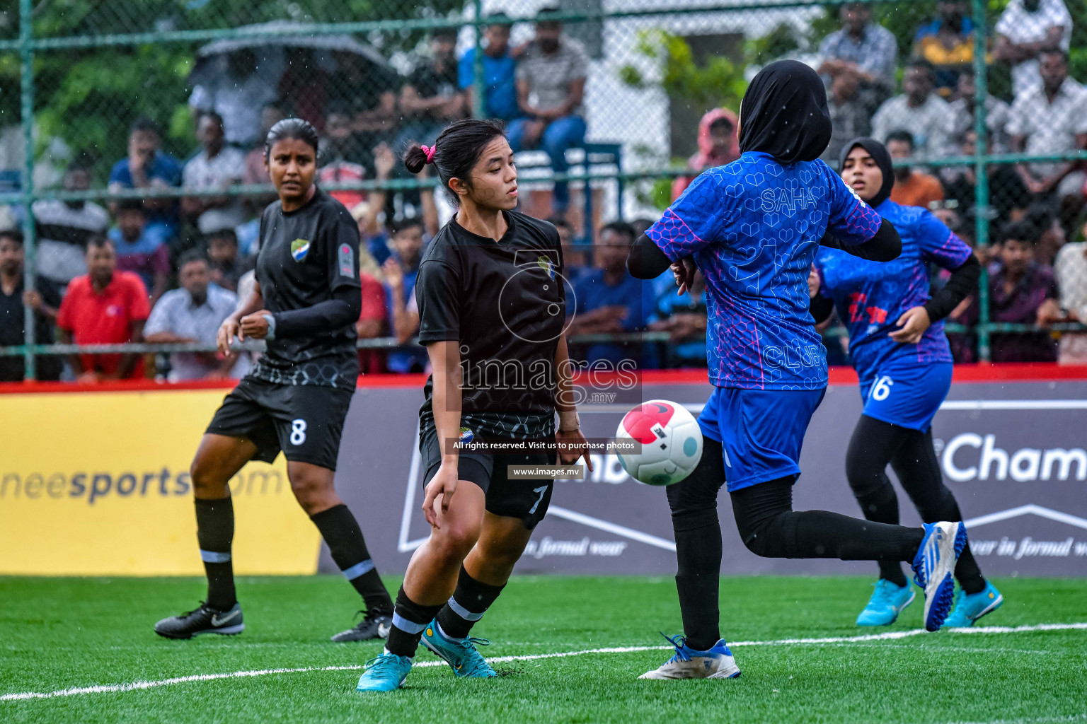 DSC vs Club MYS in Eighteen Thirty Women's Futsal Fiesta 2022 was held in Hulhumale', Maldives on Friday, 14th October 2022. Photos: Nausham Waheed / images.mv