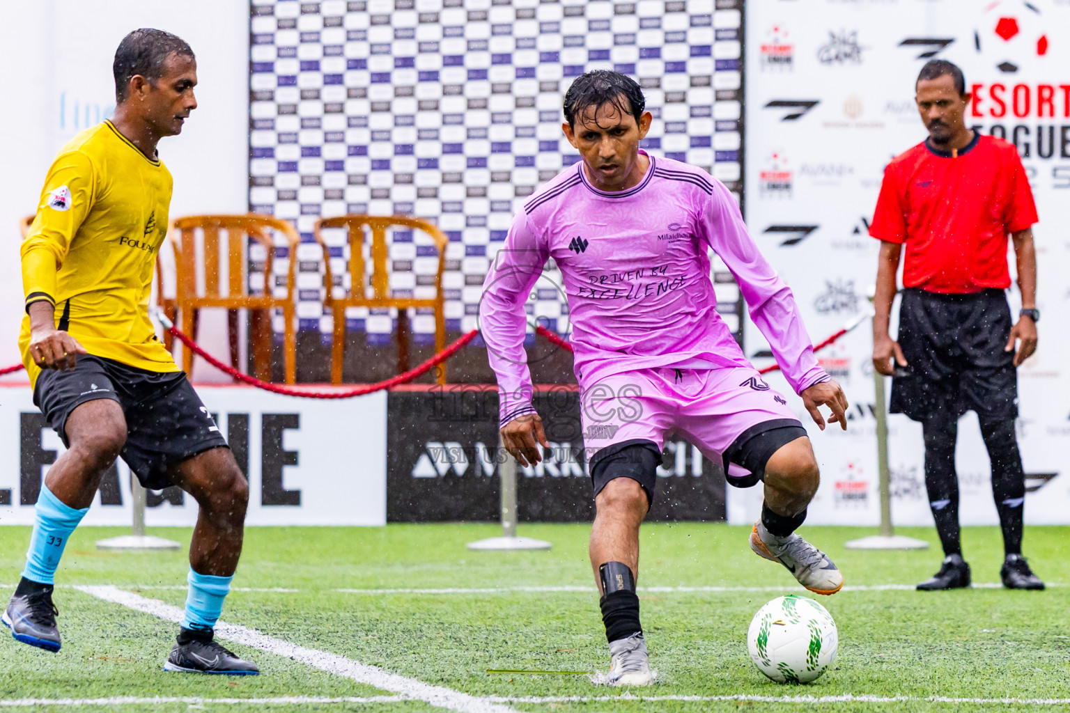 Milaidhoo vs Four Seasons in Day 2 of Resort League 2025 (Baa Zone) was held on Thursday, 10th July 2025 in Avani+ Fares Maldives Resort, Baa Atoll, Maldives. Photos: Nausham Waheed / images.mv
