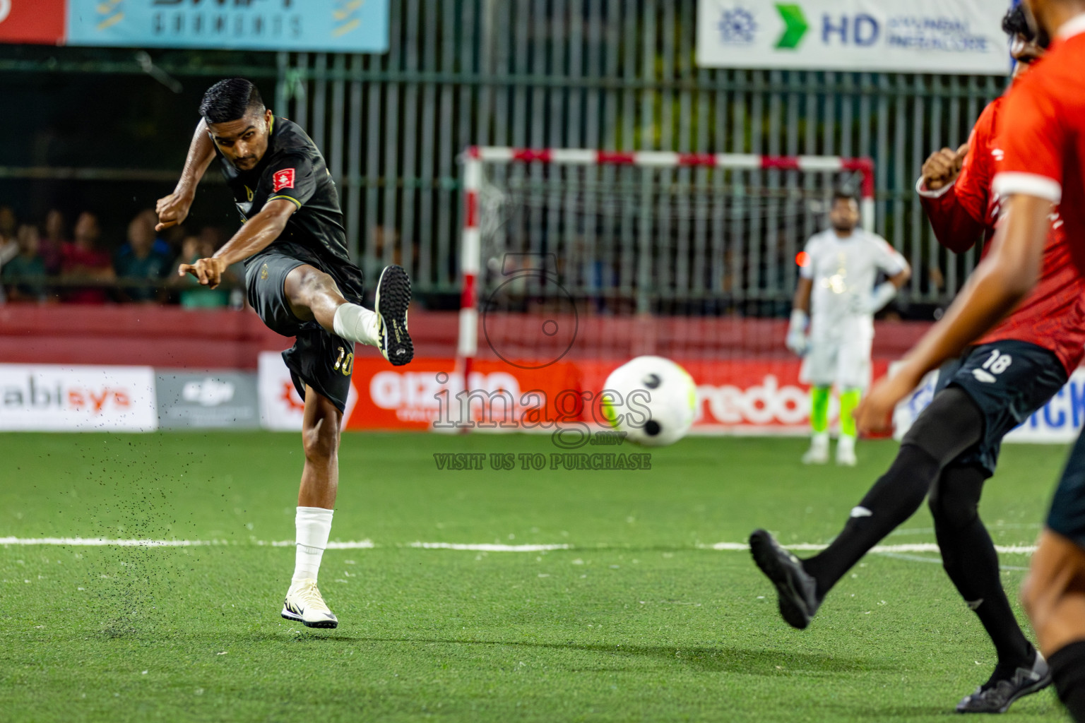 HDh. Nolhivaran VS HA. Utheemu on Day 35 of Golden Futsal Challenge 2024 was held on Tuesday, 20th February 2024, in Hulhumale', Maldives 
Photos: Hassan Simah, / images.mv