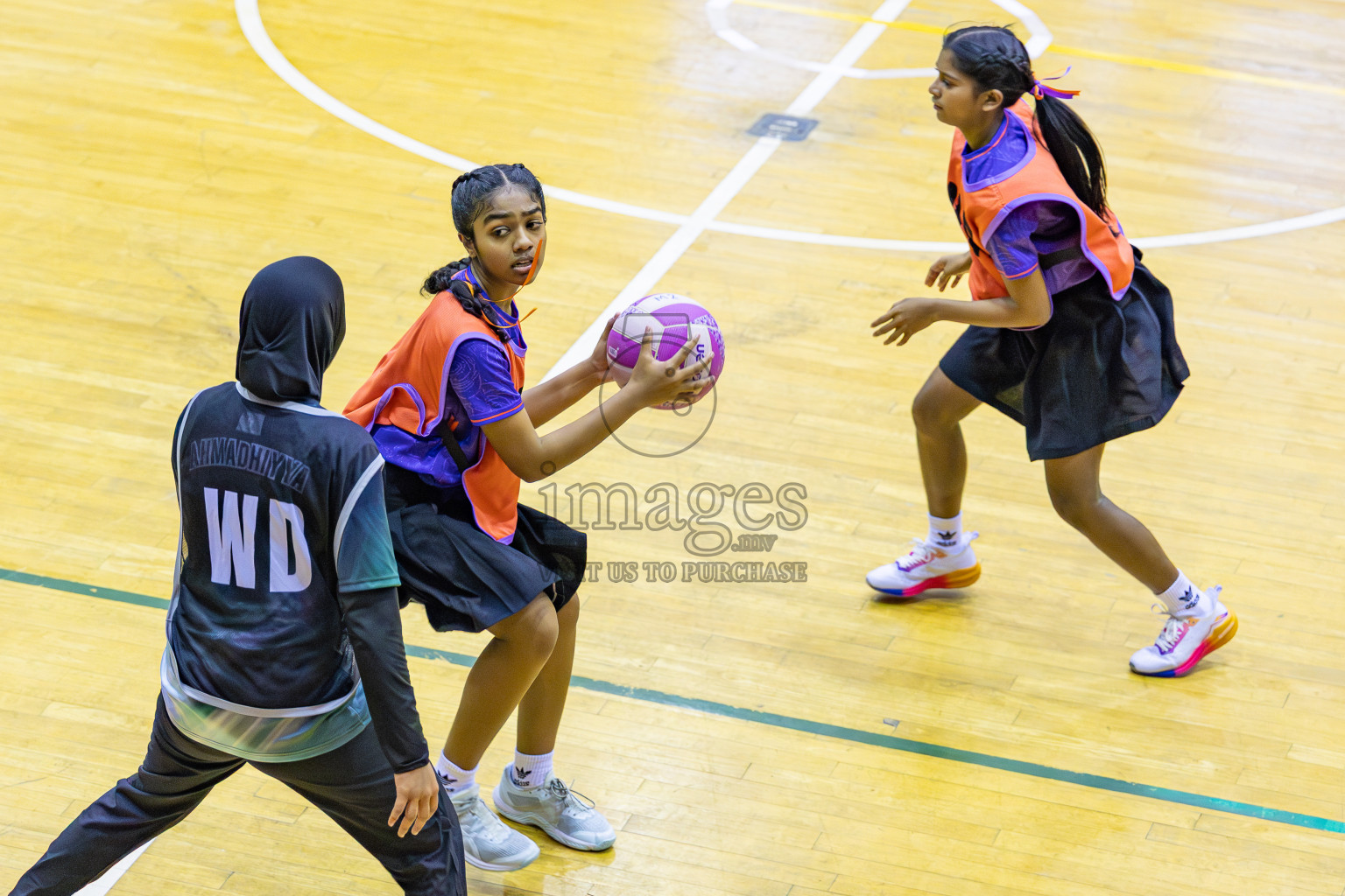 Day 15 of 26th Inter-School Netball Tournament 2025 was held in Social Center Indoor Hall on Thursday, 6th November 2025. Photos: Areef Adam / images.mv