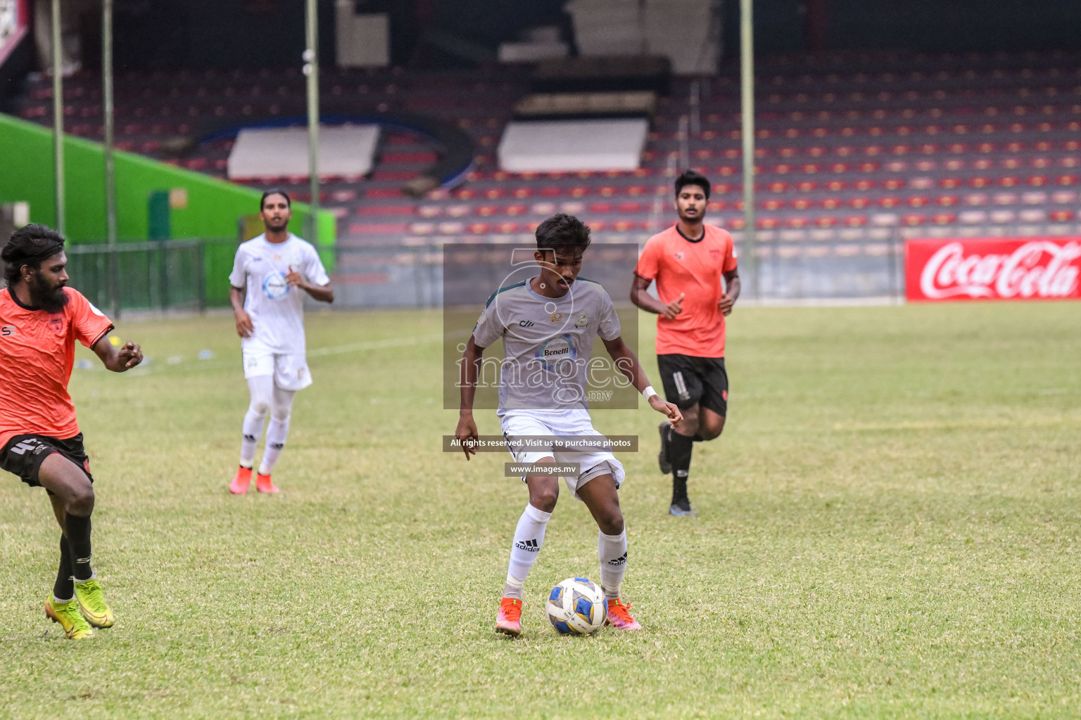 Club Green Streets vs Club Eagles in the President's Cup 2021/2022 held in Male', Maldives on 19 Jan 2022 Photos by Nausham Waheed