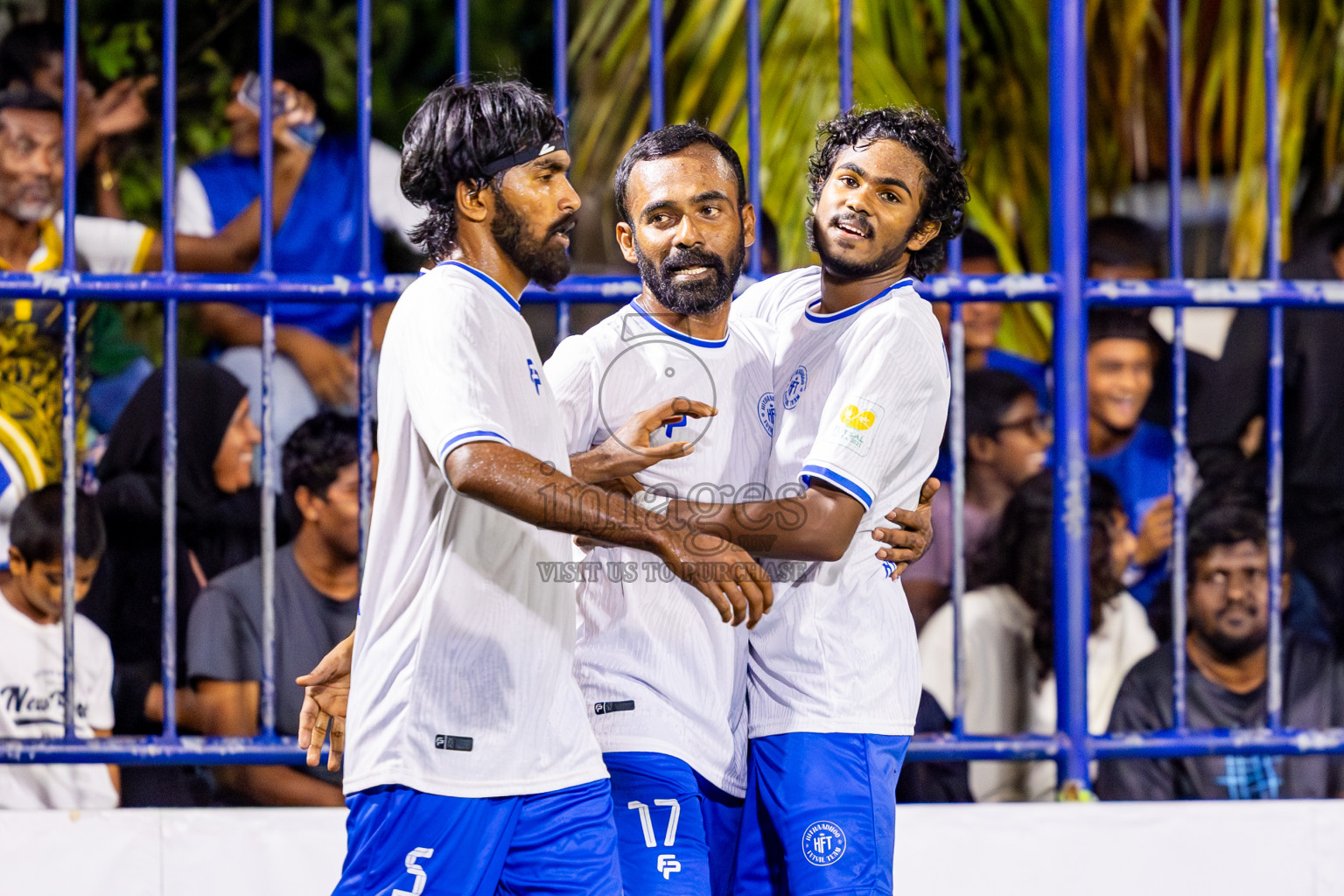 Hithaadhoo vs Dharavandhoo in Day 7 of Better in Baa Futsal Fiesta 2025 Men's division held in B. Eydhafushi, Maldives on Tuesday, 11th November 2025. Photos: Nausham Waheed / images.mv
