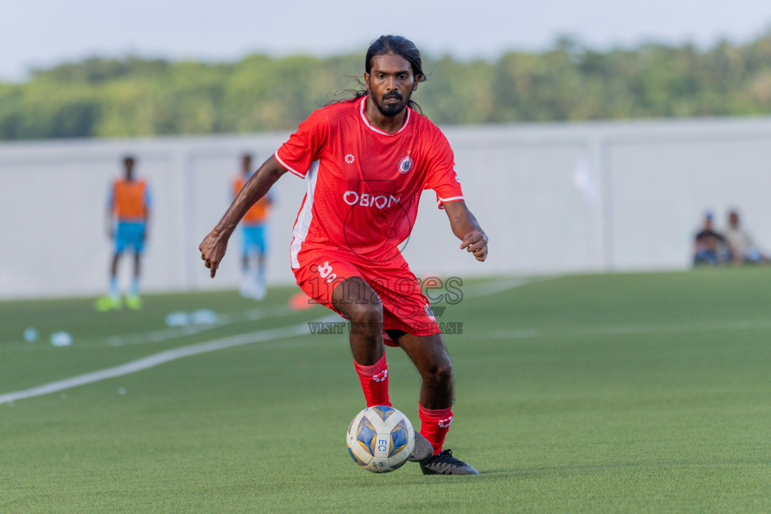Semi Finals Match 01 Irumathi FC VS CC Sports Club in Day 7 of Eydhafushi Cup 2025 held in Eydhafushi Football Stadium at B. Eydhafushi, Maldives on Friday, 12th September 2025. Photos: Arif Rasheed / images.mv