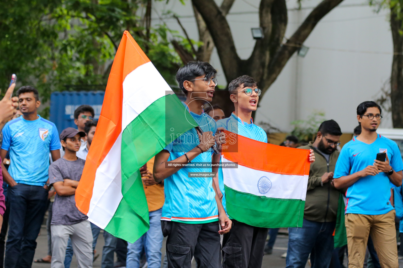 Kuwait vs India in the Final of SAFF Championship 2023 held in Sree Kanteerava Stadium, Bengaluru, India, on Tuesday, 4th July 2023. Photos: Nausham Waheed, Hassan Simah / images.mv