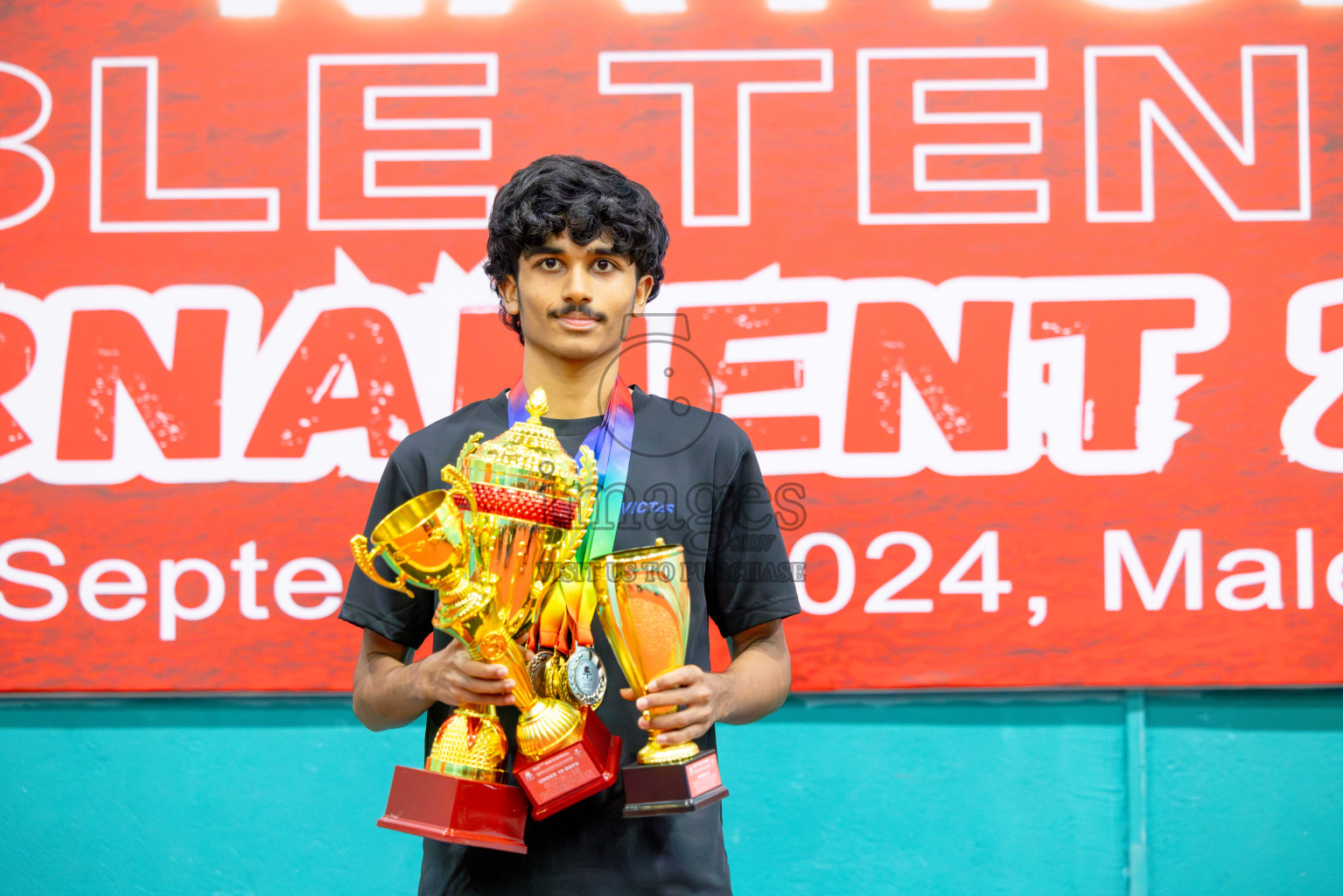 Finals of National Table Tennis Tournament 2024 was held at Male' TT Hall on Friday, 6th September 2024. 
Photos: Abdulla Abeed / images.mv