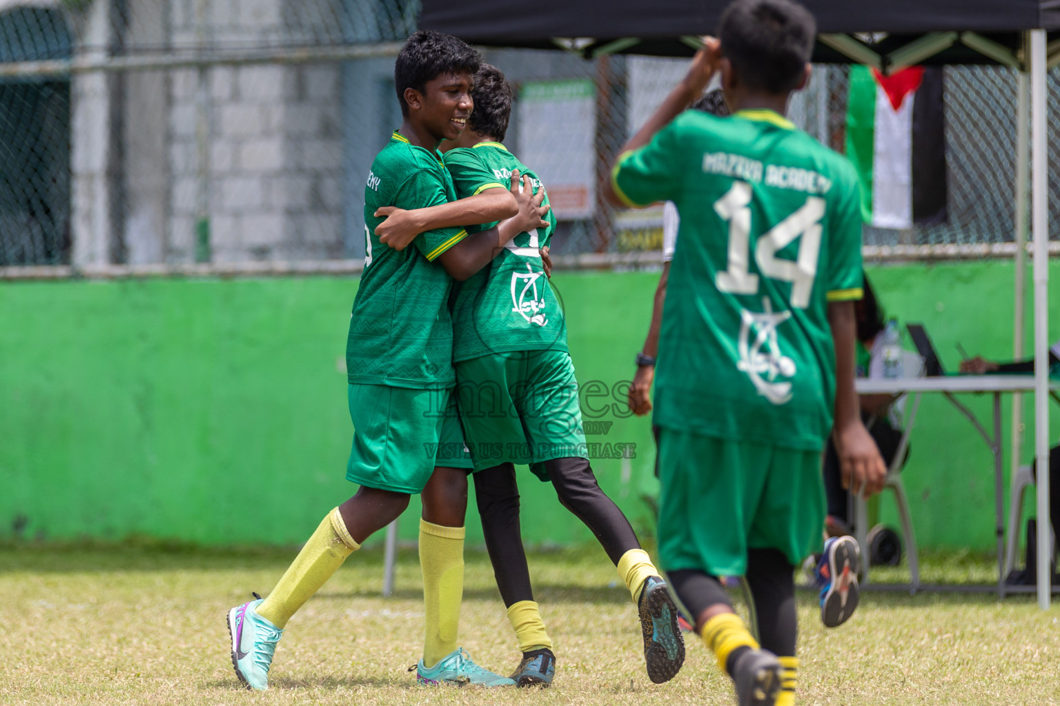 Day 3 of MILO Academy Championship 2024 - U12 was held at Henveiru Grounds in Male', Maldives on Thursday, 7th July 2024. Photos: Shuu Abdul Sattar / images.mv