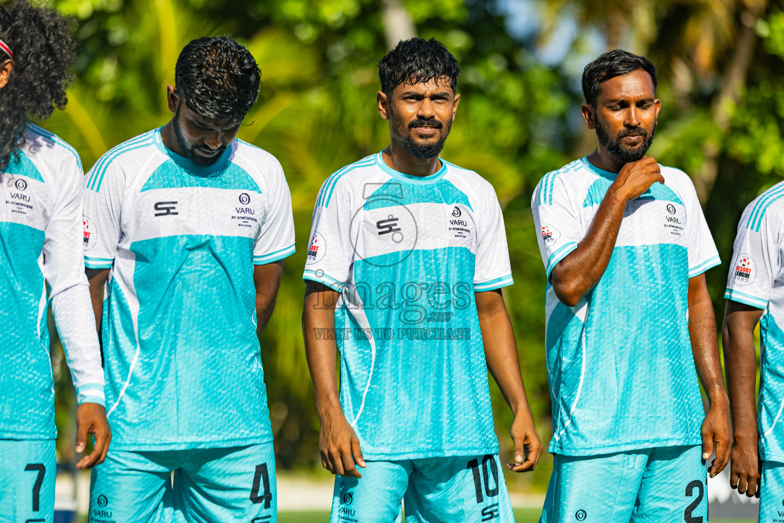 Hilton Amingiri vs Varu by Atmosphere in Resort League 2025 (North Male Zone) day 4 was held on Saturday, 6th September 2025 in One And Only Reethi Rah Maldives Resort, Photos: Areef Adam / images.mv