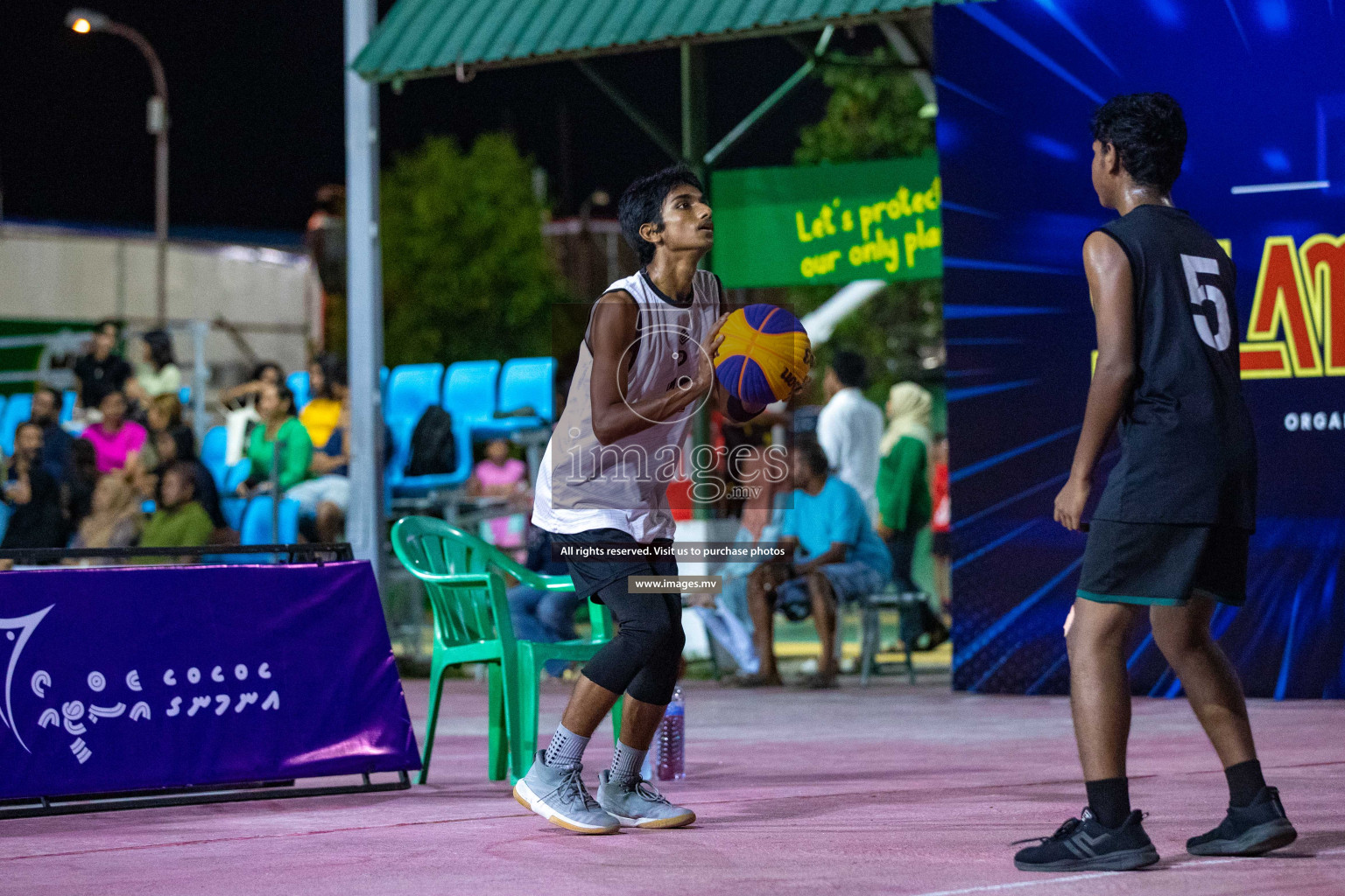 Day3 of Slamdunk by Sosal on 14th April 2023 held in Male'. Photos: Nausham waheed /images.mv