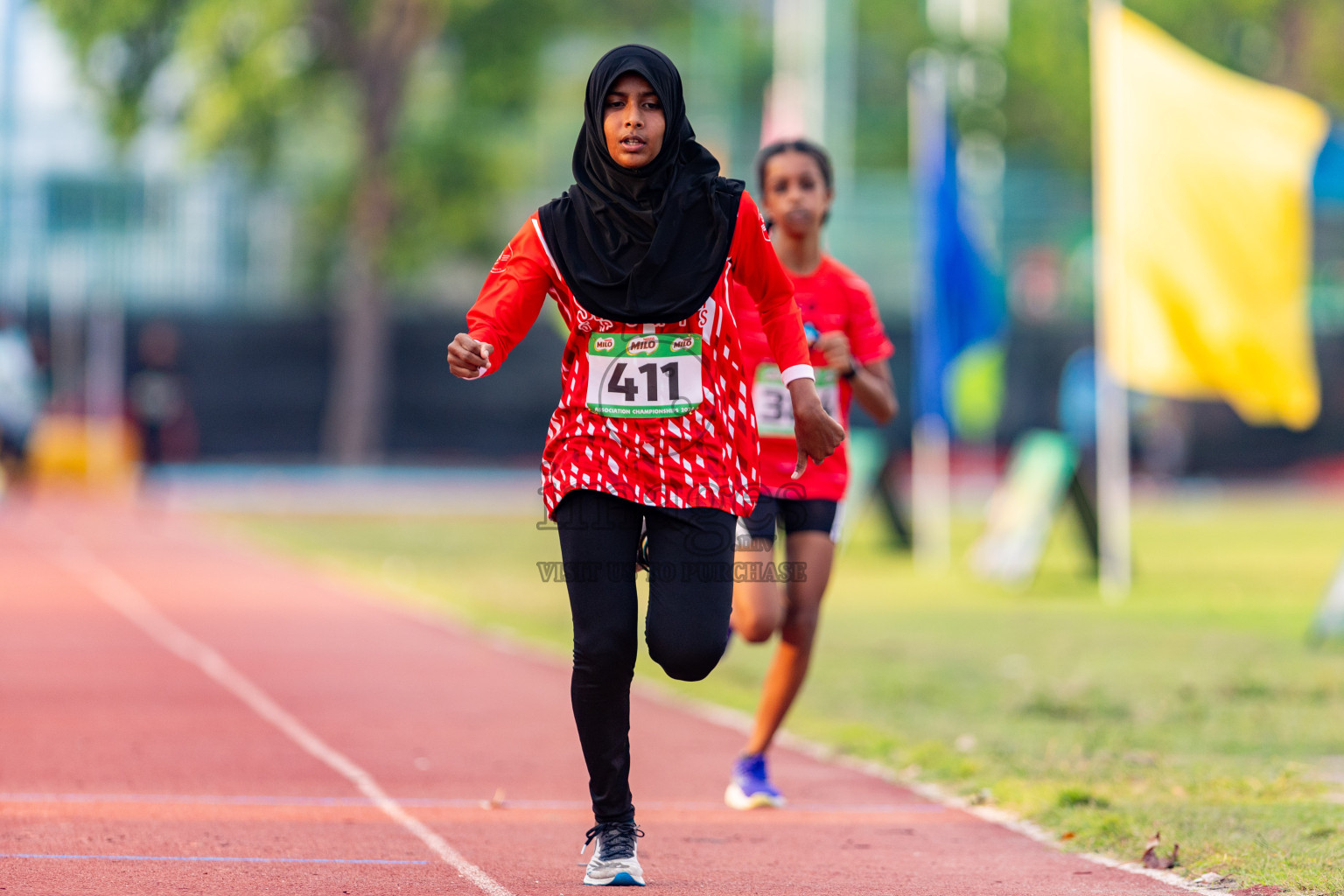 Day 2 of MILO Athletics Association Championship was held on Wednesday, 6th May 2024 in Male', Maldives. Photos: Nausham Waheed