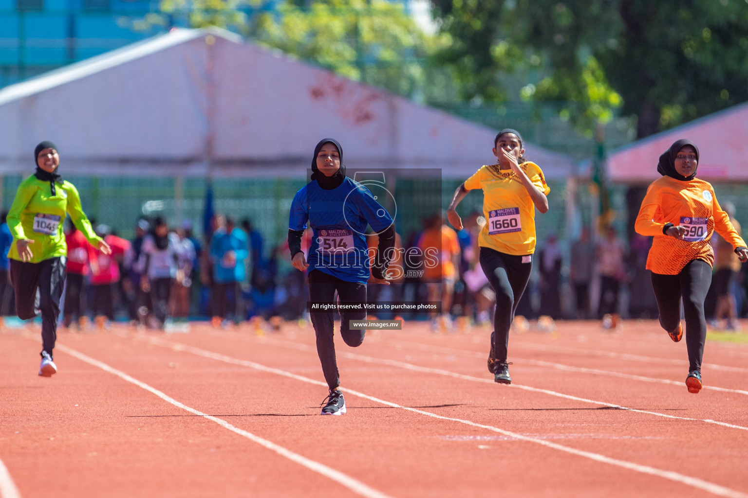 Day 1 of Inter-School Athletics Championship held in Male', Maldives on 22nd May 2022. Photos by: Maanish / images.mv