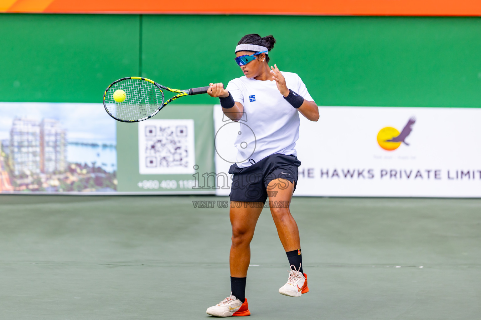 Day 7 of ATF Maldives Junior Open Tennis was held in Male' Tennis Court, Male', Maldives on Wednesday, 18th December 2024. Photos: Nausham Waheed/ images.mv
