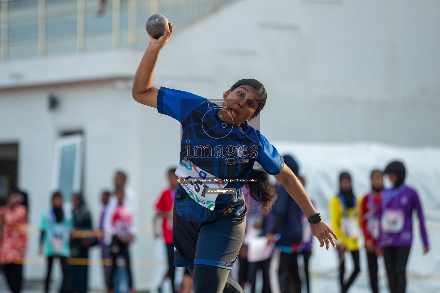 Day three of Inter School Athletics Championship 2023 was held at Hulhumale' Running Track at Hulhumale', Maldives on Tuesday, 16th May 2023. Photos: Nausham Waheed / images.mv