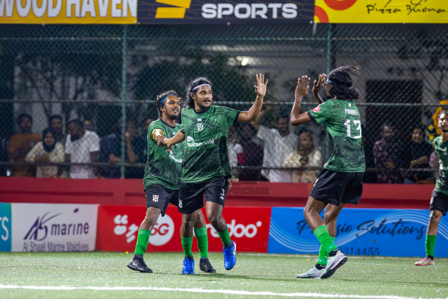Hulhumale vs Villimale in Zone Round on Day 31 of Golden Futsal Challenge 2025 was held on Tuesday, 4th February 2025, in Hulhumale', Maldives.
Photos: Ismail Thoriq / images.mv