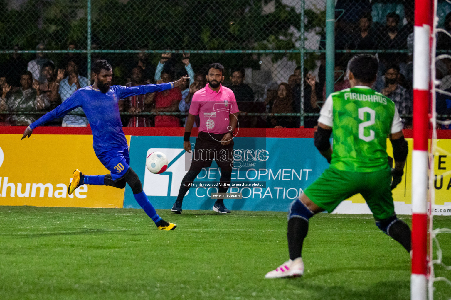 Customs RC vs Club Aasandha in Club Maldives Cup 2022 was held in Hulhumale', Maldives on Saturday, 15th October 2022. Photos: Hassan Simah/ images.mv