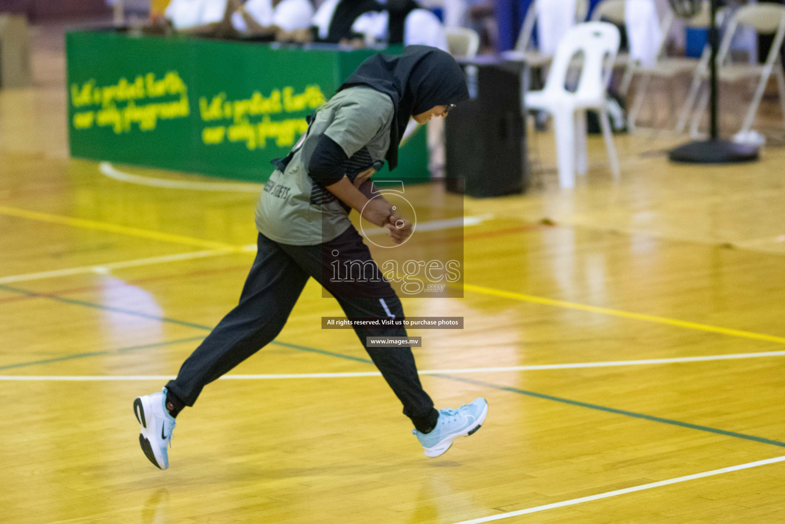 Milo National Netball Tournament 29th November 2021 at Social Center Indoor Court, Male, Maldives. Photos: Maanish/ Images Mv